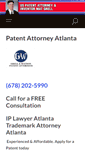 Mobile Screenshot of patentattorneyatlantaga.com